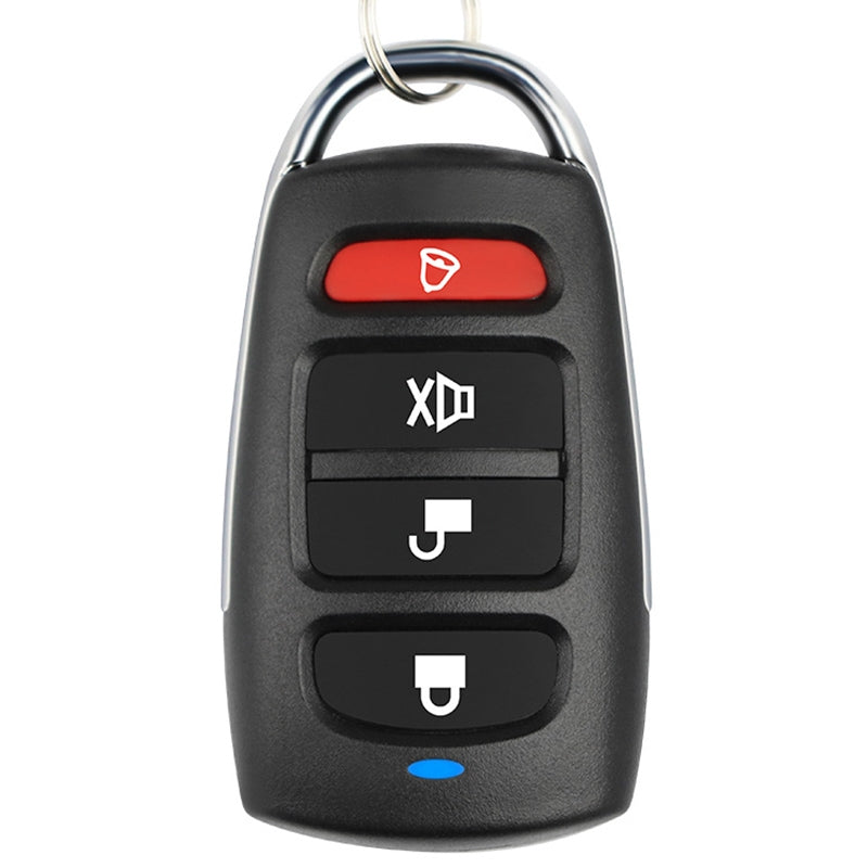 433MHZ-Wireless-Copy-Remote-Control-Metal-Four-button-Garage-Door-Copy-Code-Remote-Contro