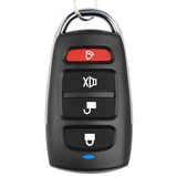 433MHZ-Wireless-Copy-Remote-Control-Metal-Four-button-Garage-Door-Copy-Code-Remote-Contro