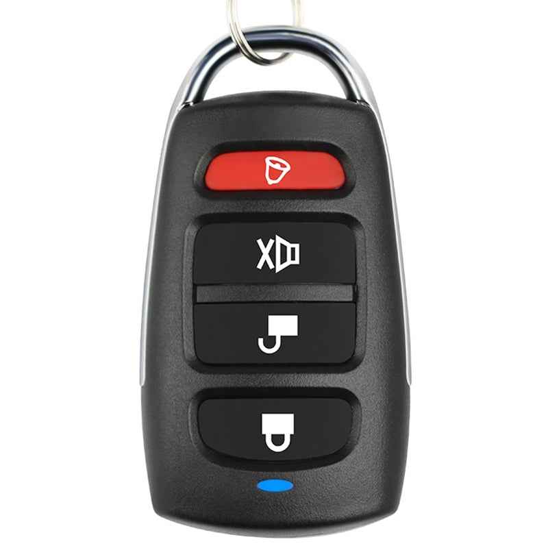 433MHZ-Wireless-Copy-Remote-Control-Metal-Four-button-Garage-Door-Copy-Code-Remote-Contro