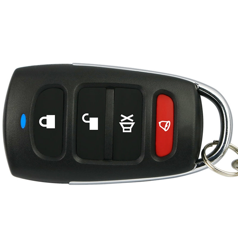 433MHZ-Wireless-Copy-Remote-Control-Metal-Four-button-Garage-Door-Copy-Code-Remote-Contro