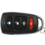 433MHZ-Wireless-Copy-Remote-Control-Metal-Four-button-Garage-Door-Copy-Code-Remote-Contro