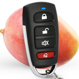 433MHZ-Wireless-Copy-Remote-Control-Metal-Four-button-Garage-Door-Copy-Code-Remote-Contro