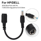 4.5-x-3.0mm-Male-to-7.4-x-5.0mm-Female-Interfaces-Power-Adapter-Cable-for-Laptop-Notebook,-Length:-20cm