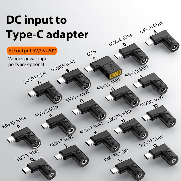 4.5x0.6mm-65W-DC-Input-to-USB-C-/-Type-C-PD-Power-Adapter