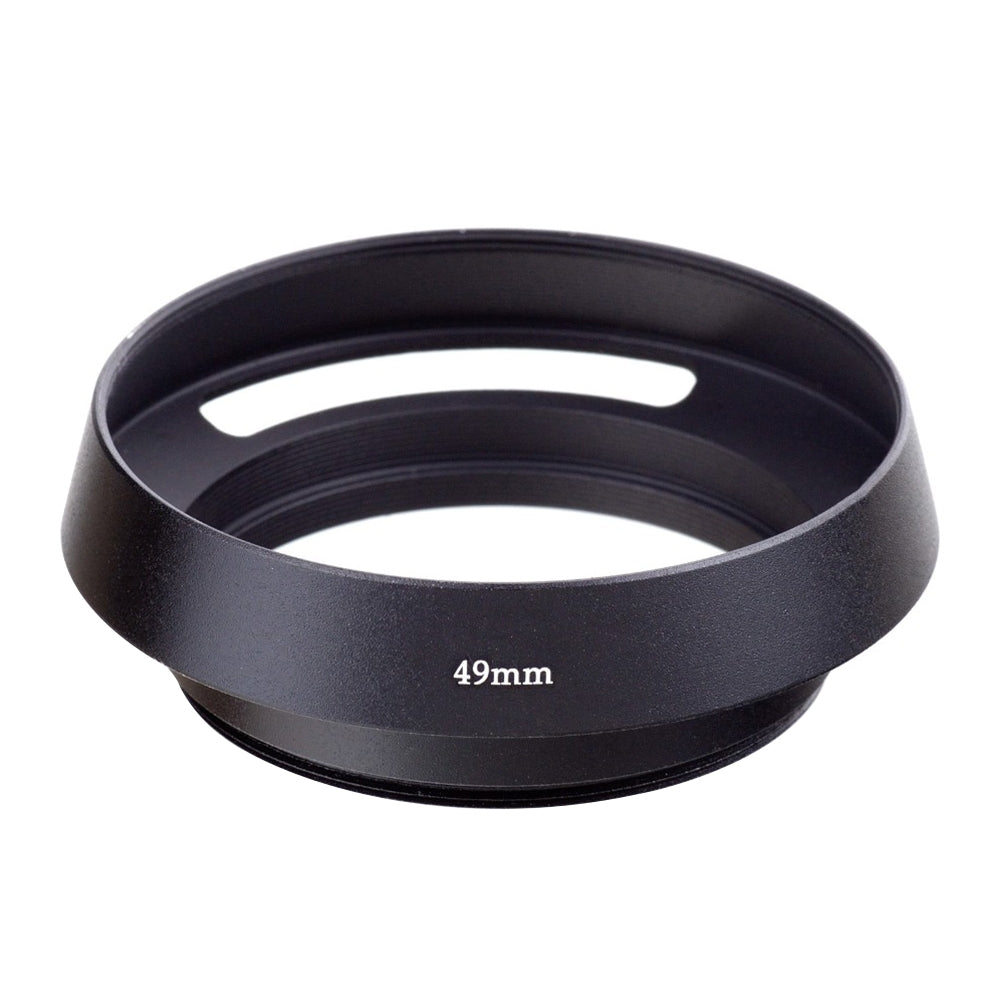 49mm-Metal-Vented-Lens-Hood-for-Leica(Black)