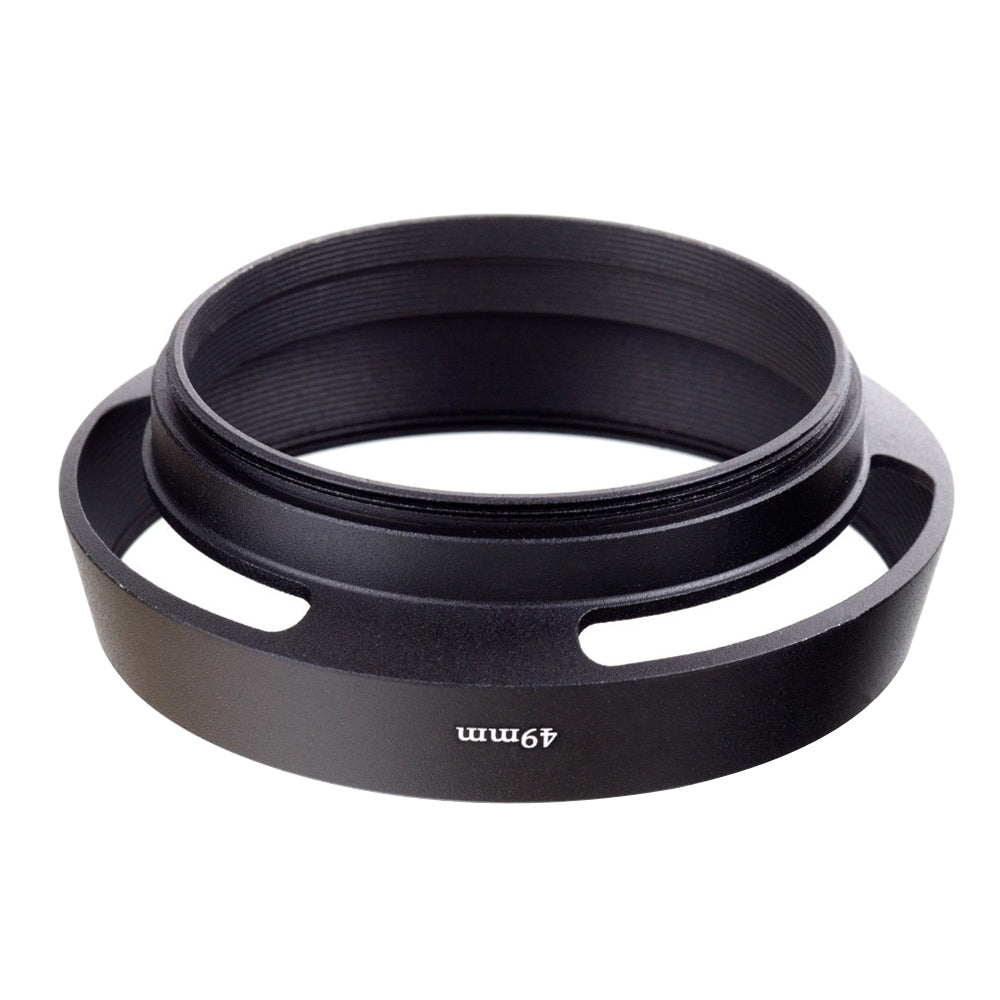 49mm-Metal-Vented-Lens-Hood-for-Leica(Black)