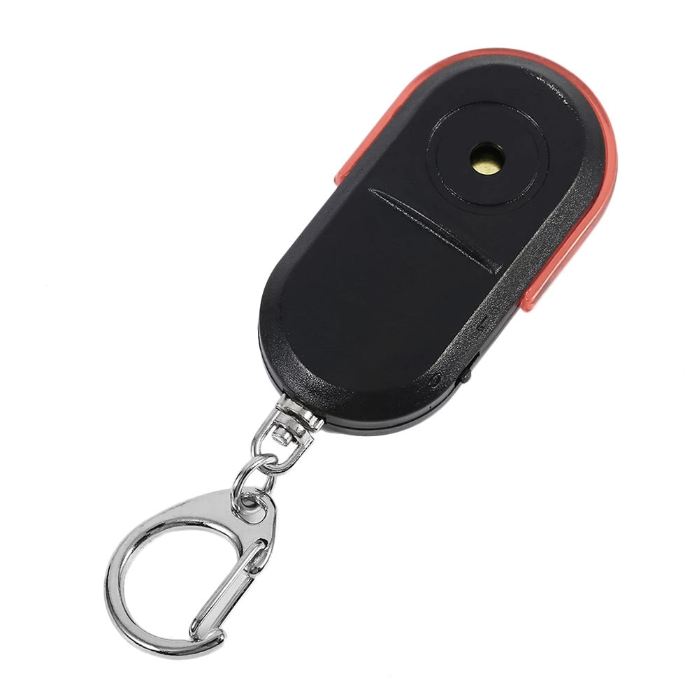 5-PCS-Portable-Anti-Lost-Alarm-Key-Finder-Wireless-Whistle-Sound-LED-Light-Locator-Finder(Red)