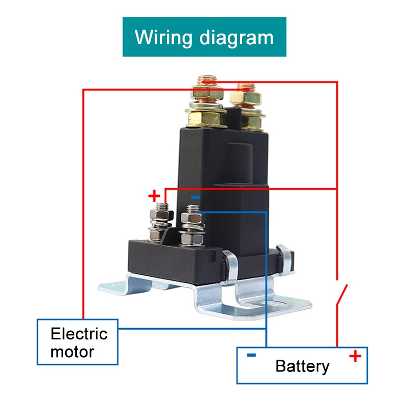 Motor-Preheating-Isolator-Relay,-500A,-24V-Start-Type