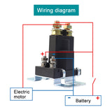 Motor-Preheating-Isolator-Relay,-500A,-24V-Start-Type