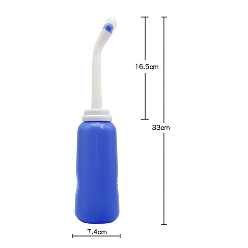 500ml-Portable-Travel-Bidet-Bodily-Peri-Wash-Bottle-For-Postpartum-Care(Blue)