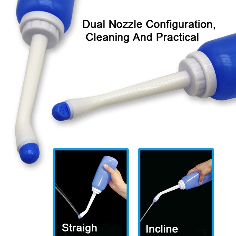 500ml-Portable-Travel-Bidet-Bodily-Peri-Wash-Bottle-For-Postpartum-Care(Blue)
