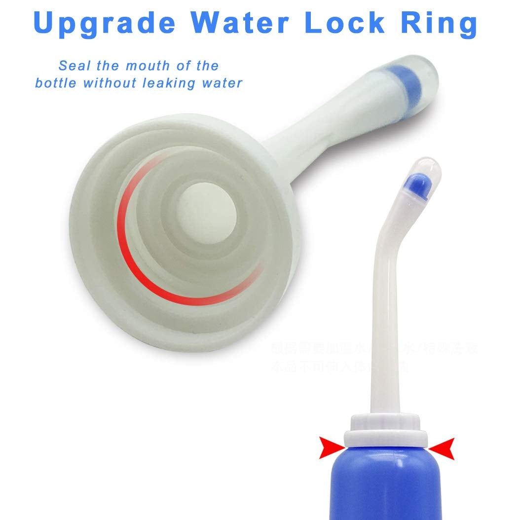 500ml-Portable-Travel-Bidet-Bodily-Peri-Wash-Bottle-For-Postpartum-Care(Blue)