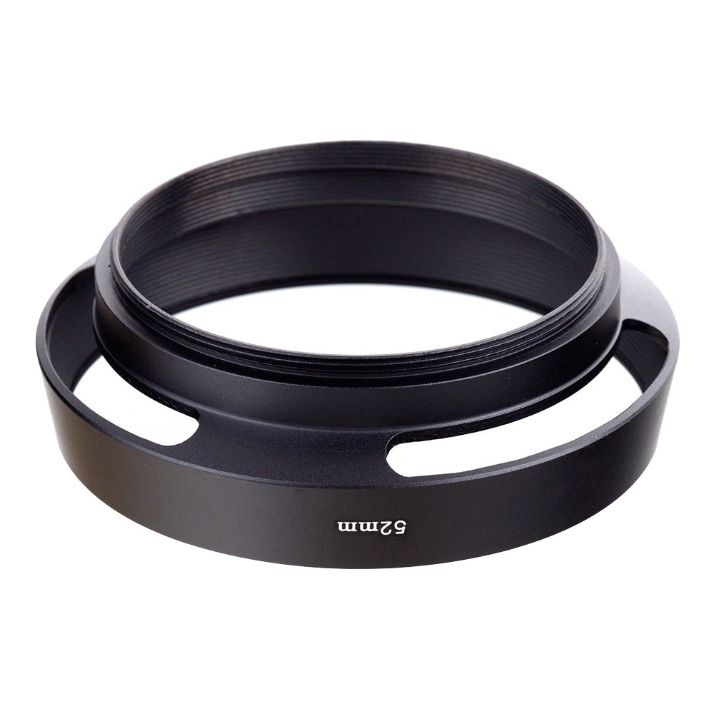 52mm-Metal-Vented-Lens-Hood-for-Leica(Black)