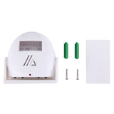 5301-Wireless-Infrared-Motion-Sensor-Welcome-Alarm-Intelligent-Greeting-Warning-Doorbell,-IR-Distance:-10m(White)