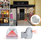 5301-Wireless-Infrared-Motion-Sensor-Welcome-Alarm-Intelligent-Greeting-Warning-Doorbell,-IR-Distance:-10m(White)