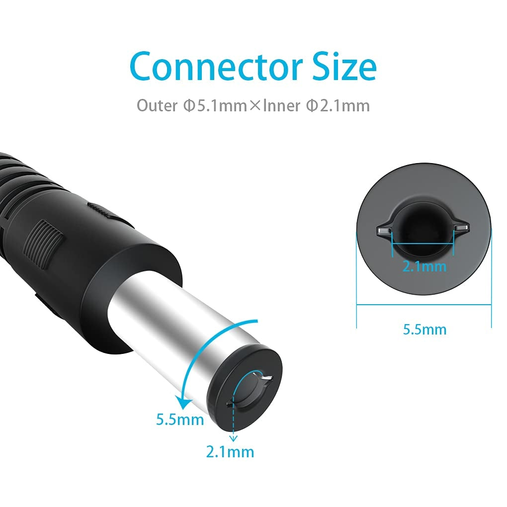 5.5-x-2.1mm-DC-Male-Universal-Power-Cable