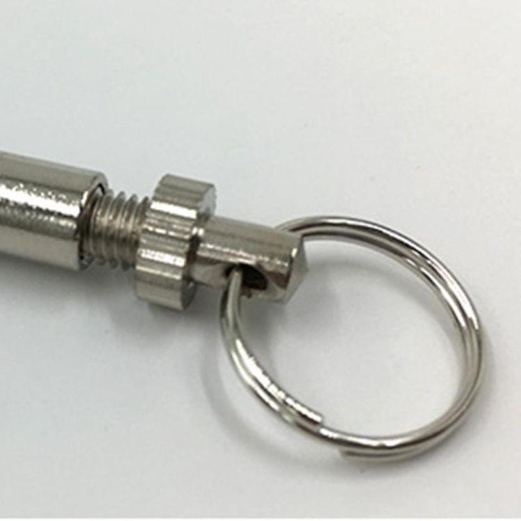 Pet Dog Ultrasonic Stop Barking Training Whistle(Silver)