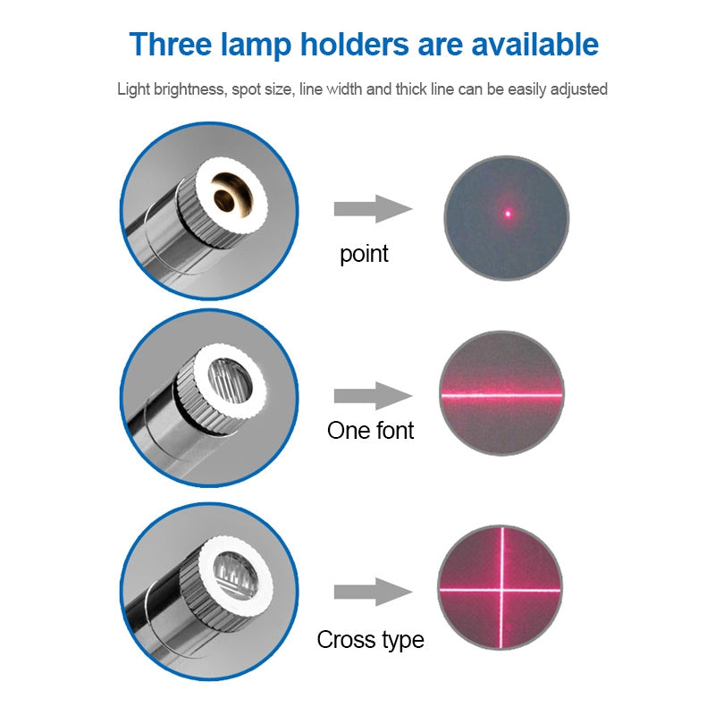 5mw-Line-Red-Light-Hose-Magnetic-Infrared-Laser-Positioning-LED-Work-Light(EU-Plug)