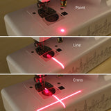5mw-Line-Red-Light-Hose-Magnetic-Infrared-Laser-Positioning-LED-Work-Light(EU-Plug)