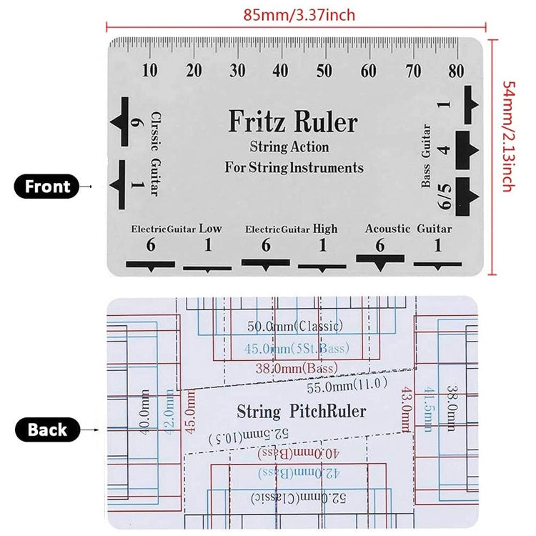 5PCS-Guitar-String-High-Ruler-Guitar-Repair-Measuring-Ruler-Tools