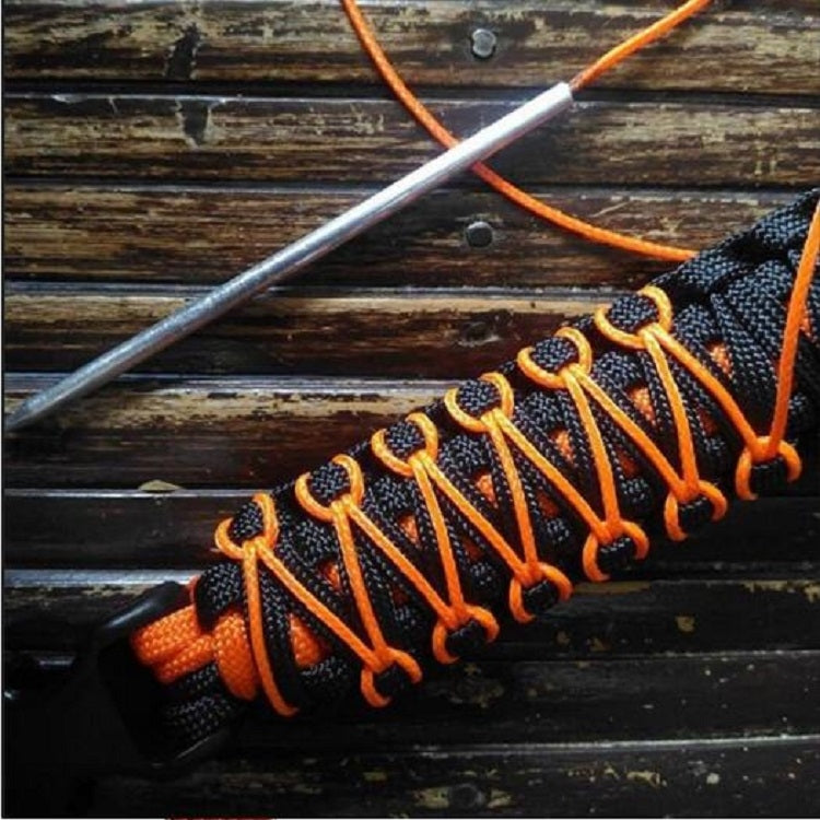 5PCS-Umbrella-Rope-Bracelets-Woven-Stainless-Steel-Needles-for-Shoelaces,-Ropes,-Handbags,-etc.,-Length(m):78X5mm(Silver)