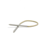 5PCS-Umbrella-Rope-Bracelets-Woven-Stainless-Steel-Needles-for-Shoelaces,-Ropes,-Handbags,-etc.,-Length(m):78X5mm(Silver)