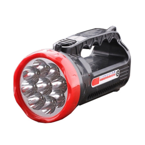 5W-9-LEDs-Rechargeable-Strong-LED-Flashlight-2-Modes-Outdoors-Searchlight