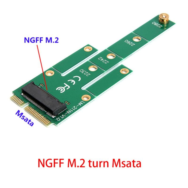 6.0Gb/s-M.2-NGFF-to-MSATA-Card-Converter