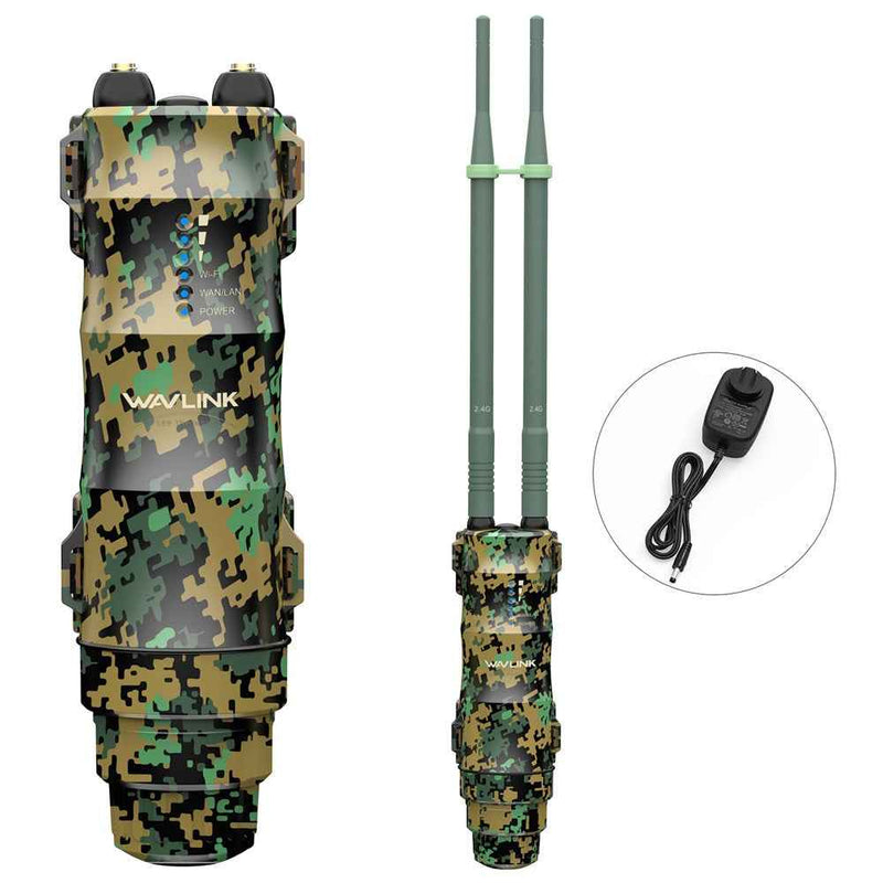 WAVLINK WN570HN2 300Mbps High Power Outdoor Router Poe Weatherproof AP  /  Repeater Mode WiFi Extender - AU Plug