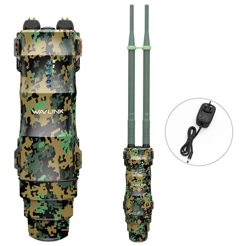 WAVLINK WN570HN2 300Mbps High Power Outdoor Router PoE Weatherproof AP  /  Repeater Mode WiFi Extender - UK Plug