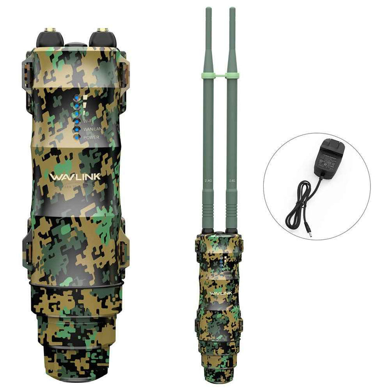WAVLINK WN570HN2 300Mbps High Power Outdoor Router PoE Weatherproof AP  /  Repeater Mode WiFi Extender - EU Plug