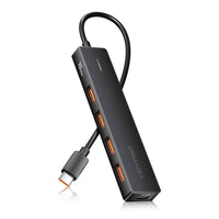 VENTION CHJBB USB 3.2 Gen 2 Hub 10Gbps Data Transfer 4 USB A + 1 Type C Docking Station