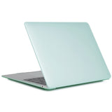Matte Plastic Front and Back Protective Shell for MacBook Air 13" (2020) - Green