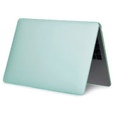 Matte Plastic Front and Back Protective Shell for MacBook Air 13" (2020) - Green
