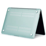 Matte Plastic Front and Back Protective Shell for MacBook Air 13" (2020) - Green