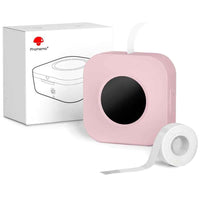 PHOMEMO Q30S DIY Sticker Label Maker Machine Mini Pocket Bluetooth-compatible Thermal Label Printer - Pink