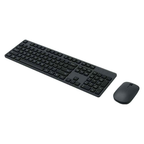 XIAOMI WXJS03YM 104-Key Wireless Keyboard and 1000DPI Mouse Combo Set for Home Office (Chinese Version) - Black