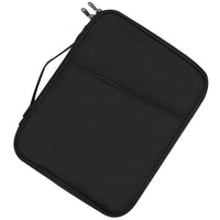 ND13 10.8-11 inch Shockproof Laptop Bag 180 Degree Opening Tablet Handbag - Black