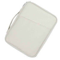 ND13 10.8-11 inch Shockproof Laptop Bag 180 Degree Opening Tablet Handbag - White