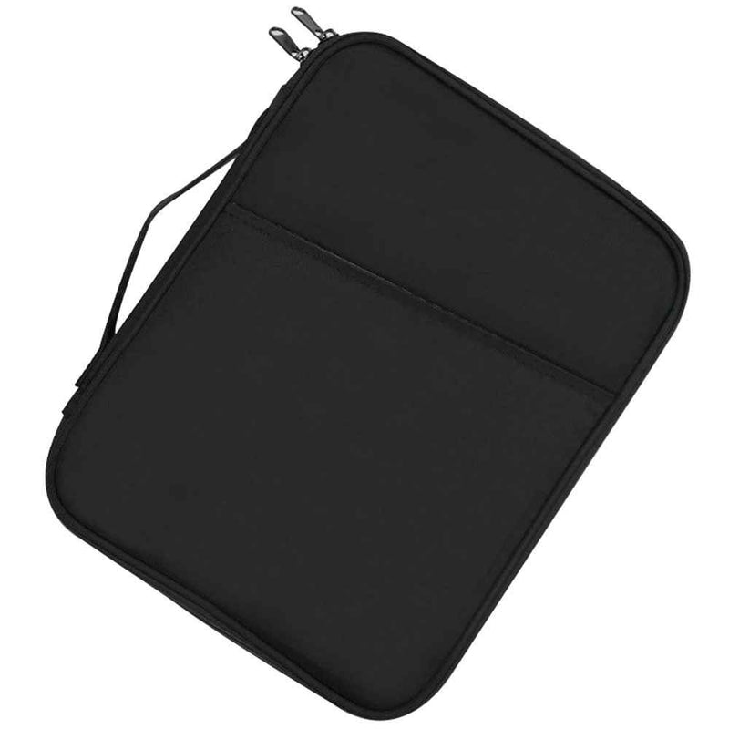 ND13 12.9-13 inch Laptop Pouch 180 Degree Opening Anti-scratch Tablet Handbag - Black