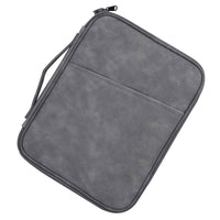 ND13 12.9-13 inch Laptop Pouch 180 Degree Opening Anti-scratch Tablet Handbag - Dark Grey