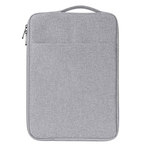DUX DUCIS LBDC Series 13-13.9 Inch Laptop Bag Vertical Notebook Pouch with Handle - Light Grey