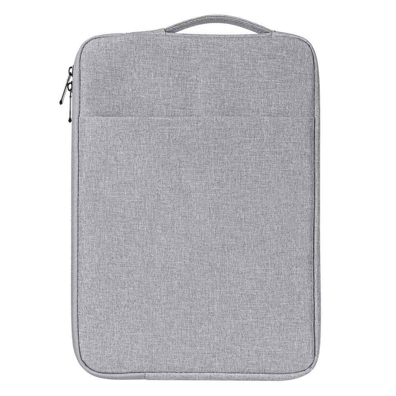 DUX DUCIS LBDC Series 13-13.9 Inch Laptop Bag Vertical Notebook Pouch with Handle - Light Grey