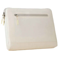 15-15.6 inch Notebook Bag Oxford Cloth Laptop Bag with Zipper Portable Phone Mouse Storage Bag - Beige