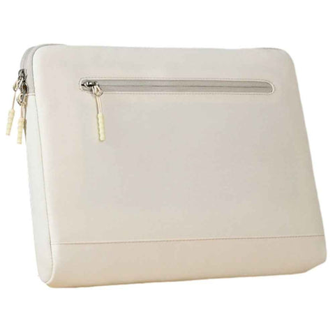 15-15.6 inch Notebook Bag Oxford Cloth Laptop Bag with Zipper Portable Phone Mouse Storage Bag - Beige