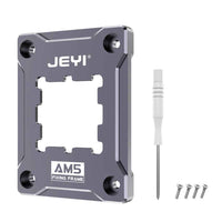 JEYI AM5 CPU Anti-Bending Socket Frame Aluminum Alloy AMD Bending Corrector Fixing Holder for AMD Ryzen R97950X / R97900X