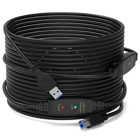 7.5m USB3.0 Male to Square USB Type-B Male Printer Cable PVC Printing Connection Cord