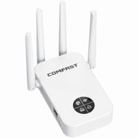COMFAST CF-WR762AC 1200Mbps Wireless Signal Booster with OLED Display Screen Dual Band WiFi Repeater