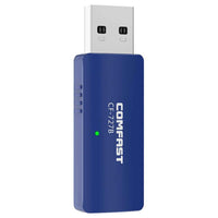 COMFAST CF-727B 1300Mbps Dual Band Gigabit USB Desktop Transmitter Receiver Bluetooth-compatible + WiFi Wireless Network Card