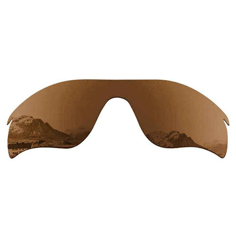 1Pair Replacement Lenses for Oakley Radar Lock Path Sunglasses Lens Part - Brown